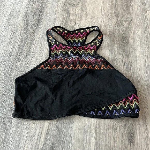 🏴 Aerie crop top bra size large - Picture 3 of 6